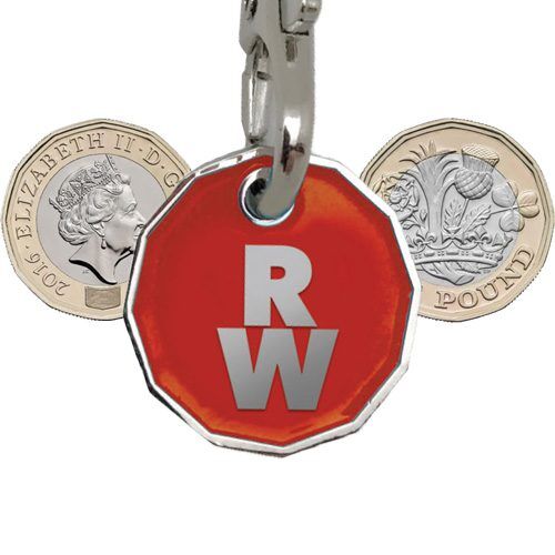 Trolley pound keyring outlet